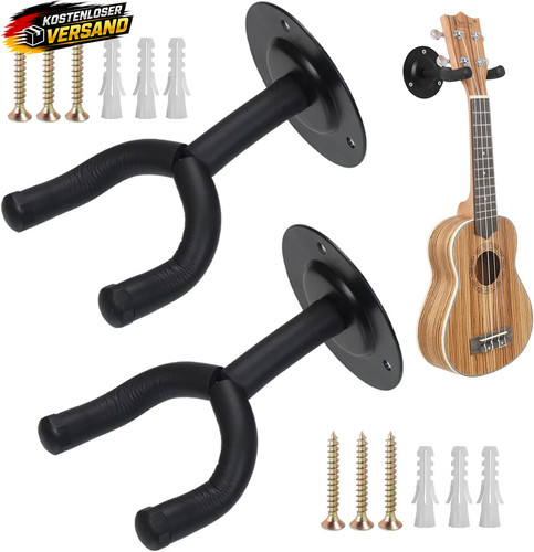 Gitarren wandhalterung 2er - wandhalterung,