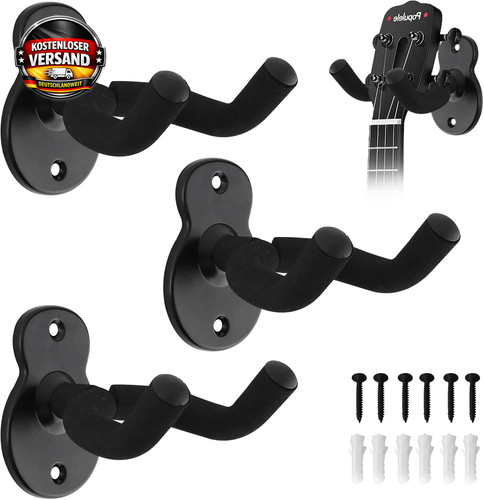 Gitarrenwandhalterung set - gitarrenwandhalterung,